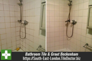 Deep Cleaning Bathroom Tile & Grout in Beckenham